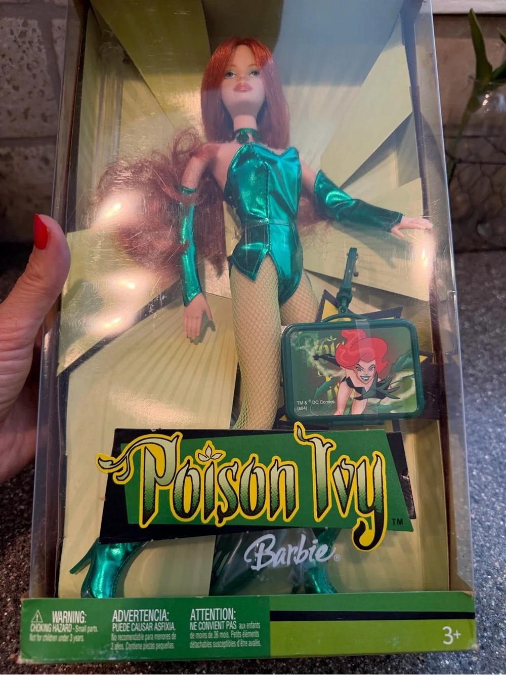2004 Mattel DC Comics Poison Ivy Barbie NRFB Rare New in Box Collector Doll